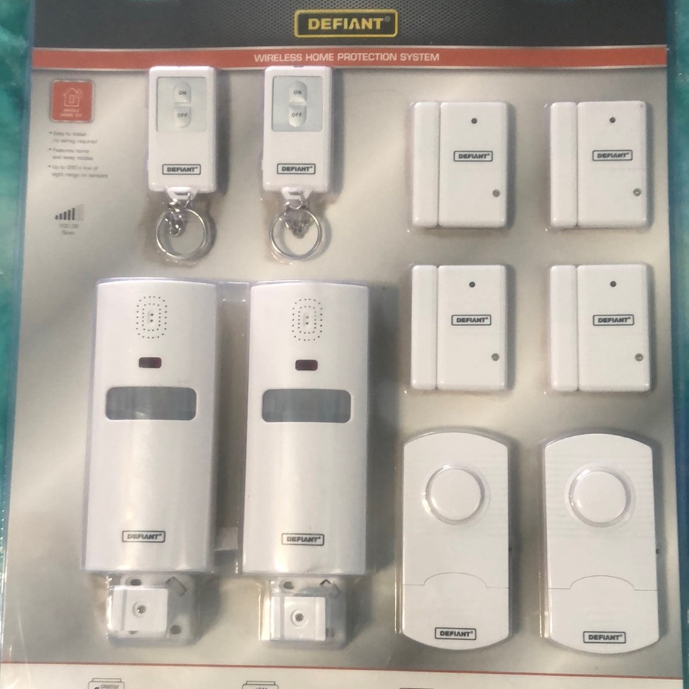 18 Pieces Wireless Home Protection System